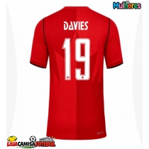 Camisa de Futebol Canadá Alphonso Davies #19 Equipamento Principal Mulheres Mundo 2026 Manga Curta